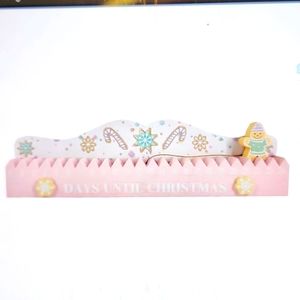 Gingerbread countdown sign 14 in